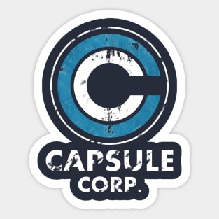 Capsule Corp Logo Sticker